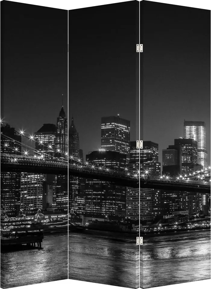 Paraván - Brooklynský most v New Yorku (126x170 cm)