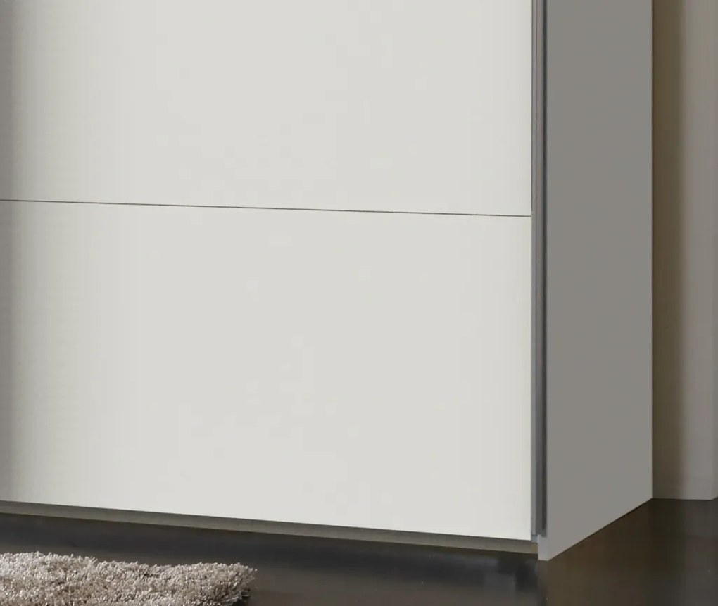 Šatníková skriňa Bern, šírka 313 cm/výška 208 cm, biela