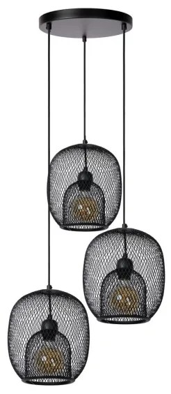 Lucide 78396/03/30 - Luster na lanku JERREL 3xE27/40W/230V