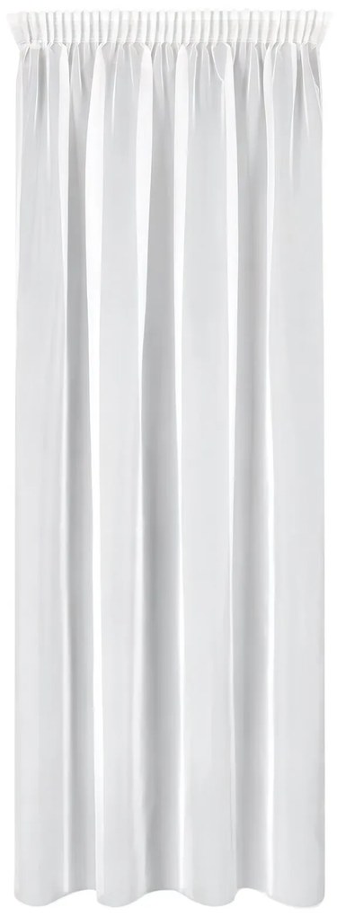 ZÁCLONA NA PÁSKE LUCY 140X270 CM BIELA