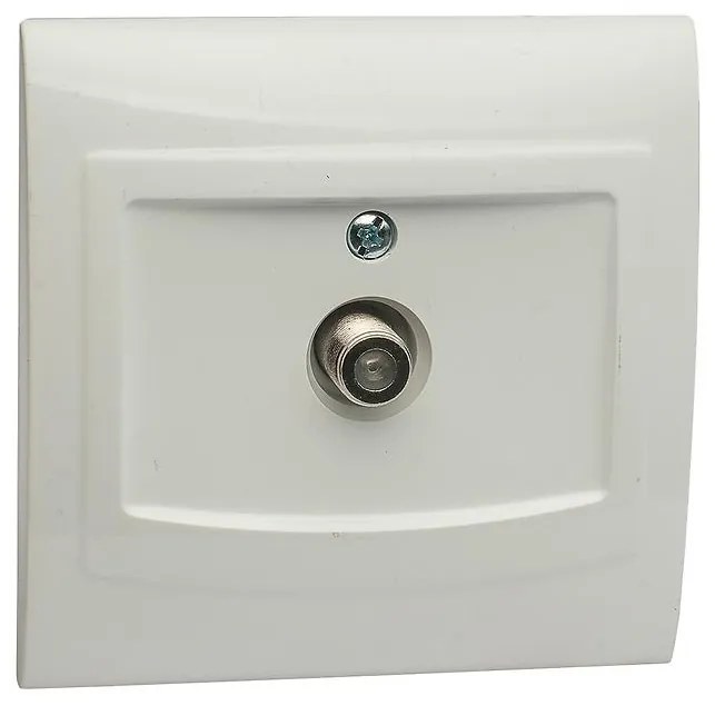 Anténna zásuvka TYPU F GPA-1V. BI