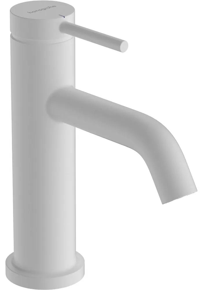 HANSGROHE Tecturis S stojankový ventil pre studenú vodu, bez odtokovej súpravy, výška výtoku 80 mm, matná biela, 73313700