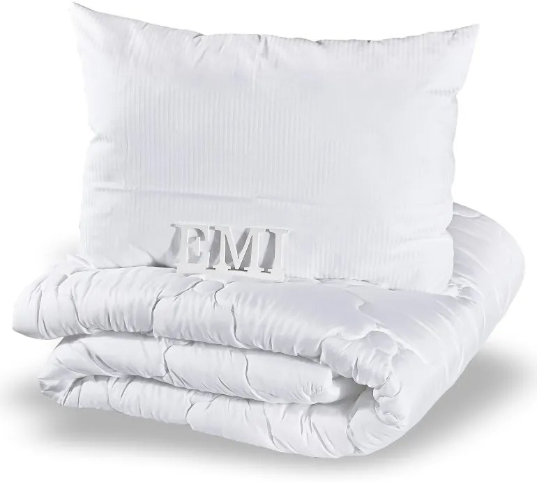 Set predĺženej prikrývky a vankúša Ekonomic 140x220 70x90 EMI