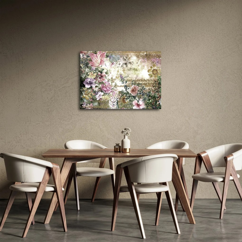 Obraz - Dizajnové kvety (70x50 cm)