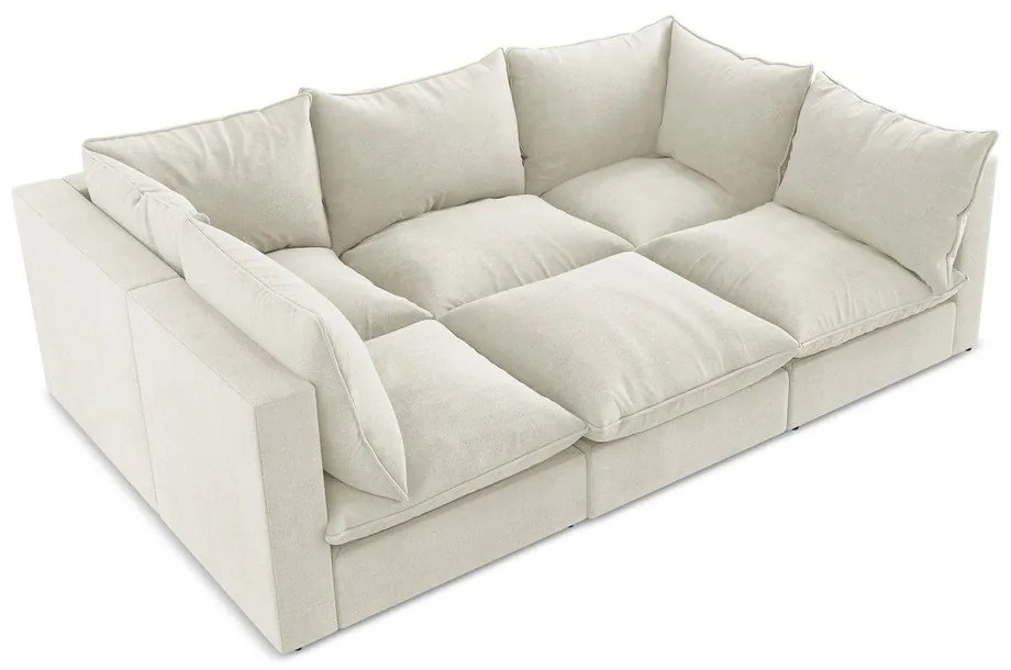 Béžová pohovka 255 cm Manao – Makamii