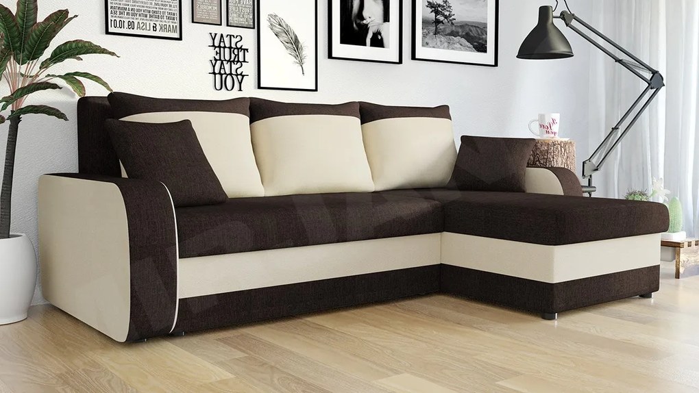 Rohová sedačka Burnet Lux, Dostupné poťahy: Wave 09