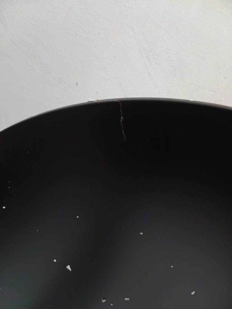 AKCIA Čierny jedálenský stôl OSLO 90x90 II. akosť