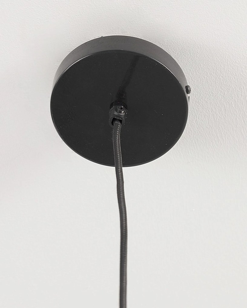 Závesná lampa Nina Black 48 cm