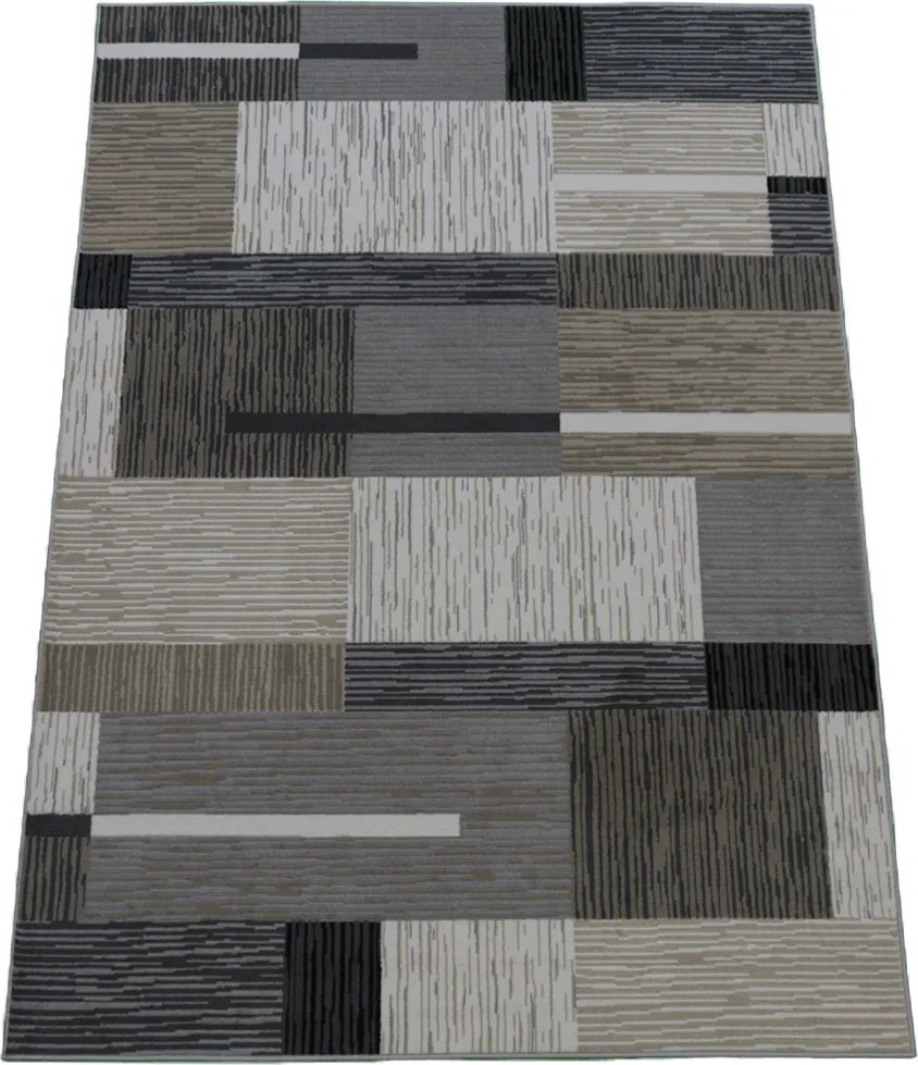 Koberec Lotus 9303 BEIGE – béžový vzorovaný obdĺžnikový koberec Rozmer: 50x80 cm