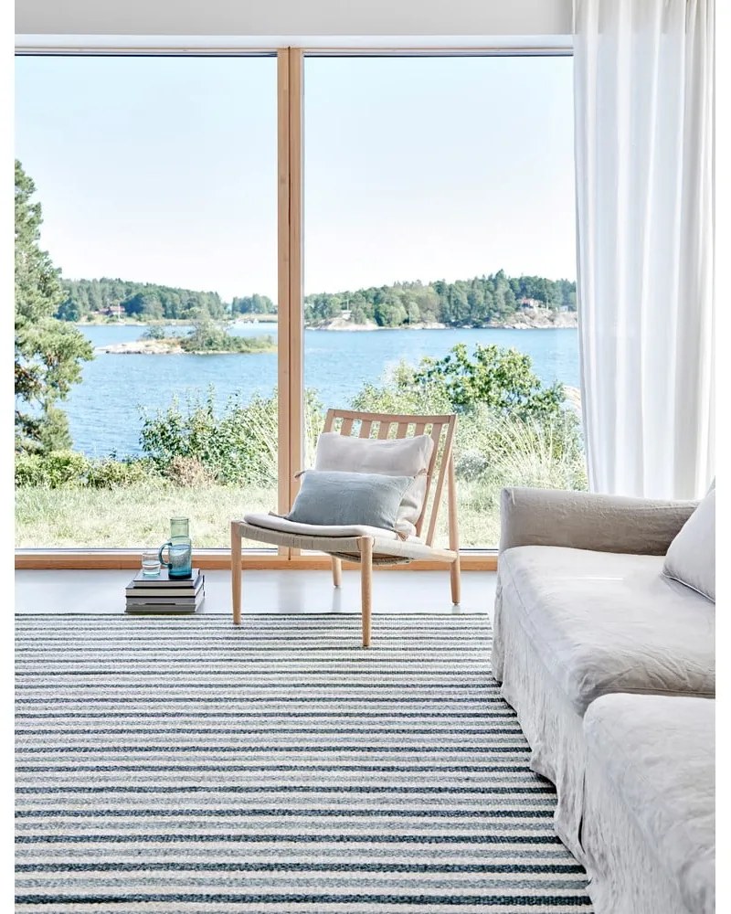 Zeleno-krémový vnútorný a vonkajší koberec 70x120 cm Teo Sage – Pappelina