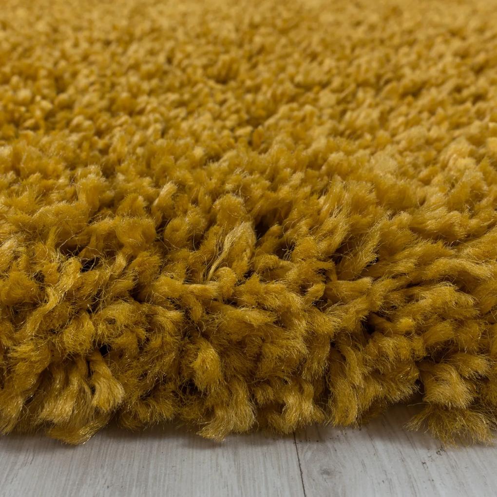 Ayyildiz koberce Kusový koberec Sydney Shaggy 3000 gold - 240x340 cm