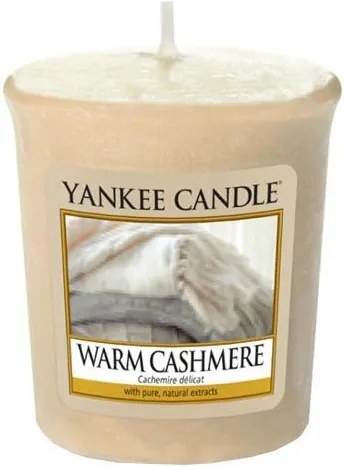 Yankee Candle Votívna sviečka Yankee Candle - Warm Cashmere