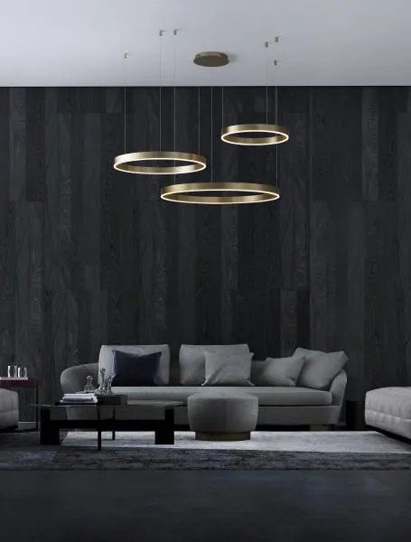 LED luster Motif zlatá