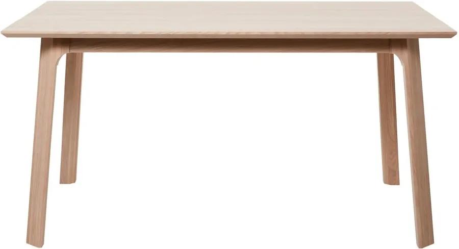 Jedálenský stôl z bieleho dubového dreva Unique Furniture Vivara Lilly