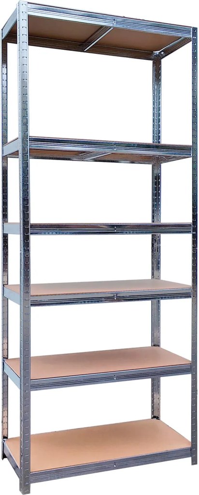 CH 6- policový kovový úložný regál Tosca XIII. 222 X 110 X 50 cm