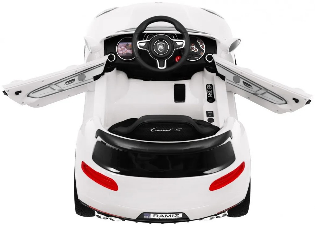 Elektrické autíčko Turbo-S RAMIZ HL1518 - biele