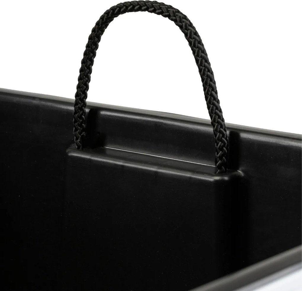 Plastový květináč Porto Riflo 75x39,6x39,6 cm bílý