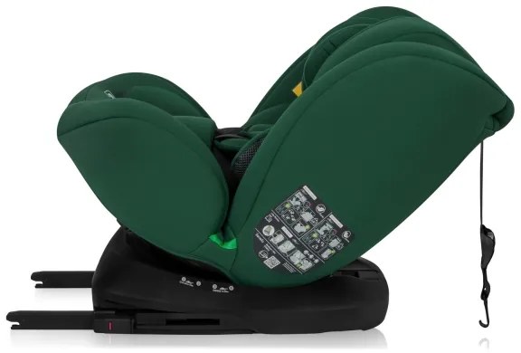 Lionelo - Autosedačka s otočnou základňou BASTIAAN i-Size 40-150 cm Green Forest
