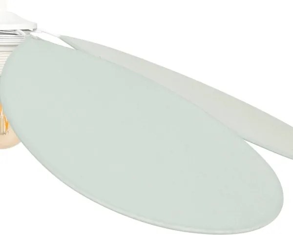 Atmosphera - Detský závesný luster NAYA s lankom, 1×E27/40W/230V, priemer 72 cm, mintový