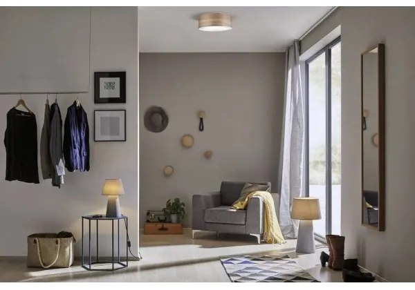 Paulmann 79687 - 3xE27/20W Stropné svietidlo NEORDIC LISKA 230V vlašský orech