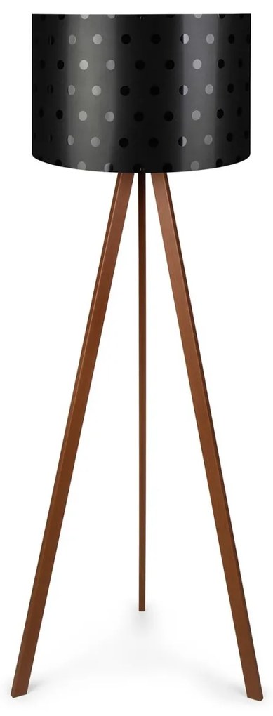 Stojacia lampa AYD I 140 cm čierna