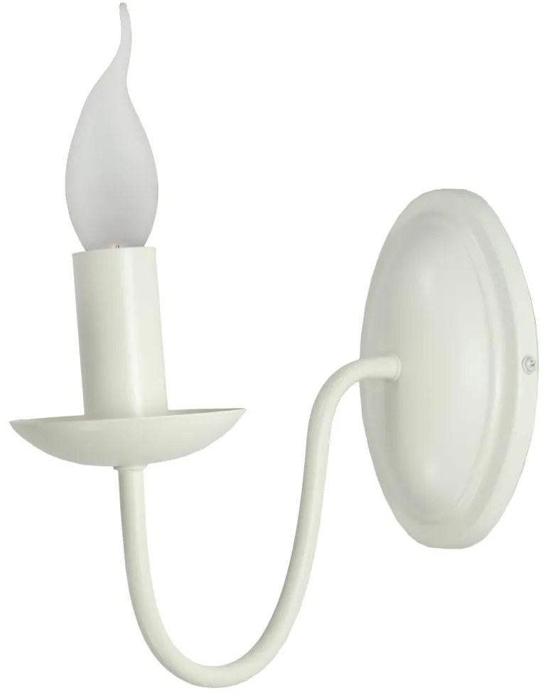 Candellux BELLAGIO Nástenné svietidlo 1X40W E14 Creamy 21-96480