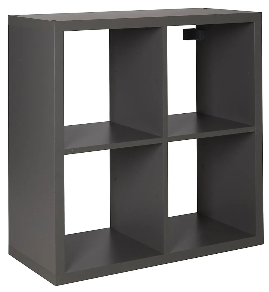 Regál Mixxit 4 B&Q 74 cm grafit