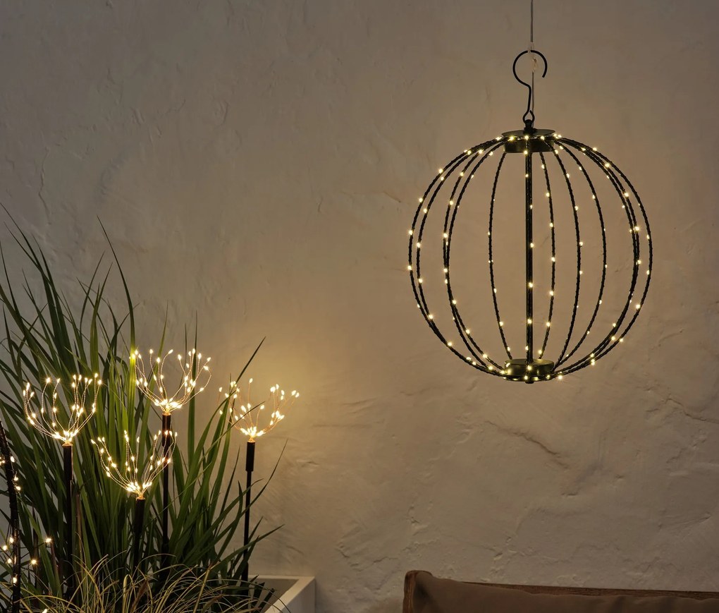 Zapichovacia LED dekorácia do záhrady, 4 ks