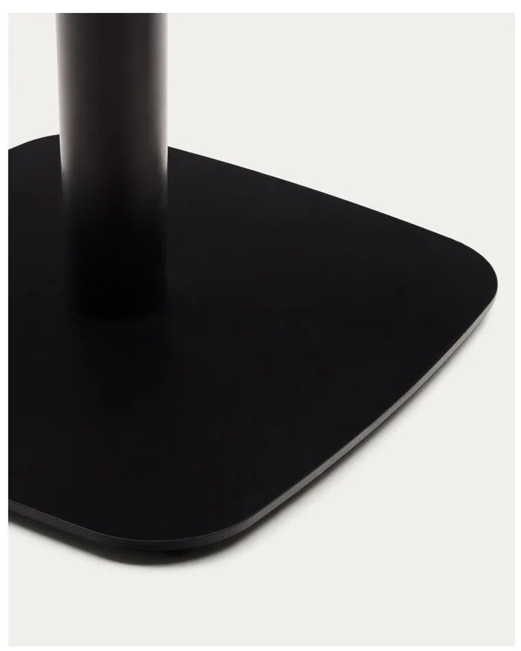 Kovový záhradný jedálenský stôl 68x68 cm Dina – Kave Home