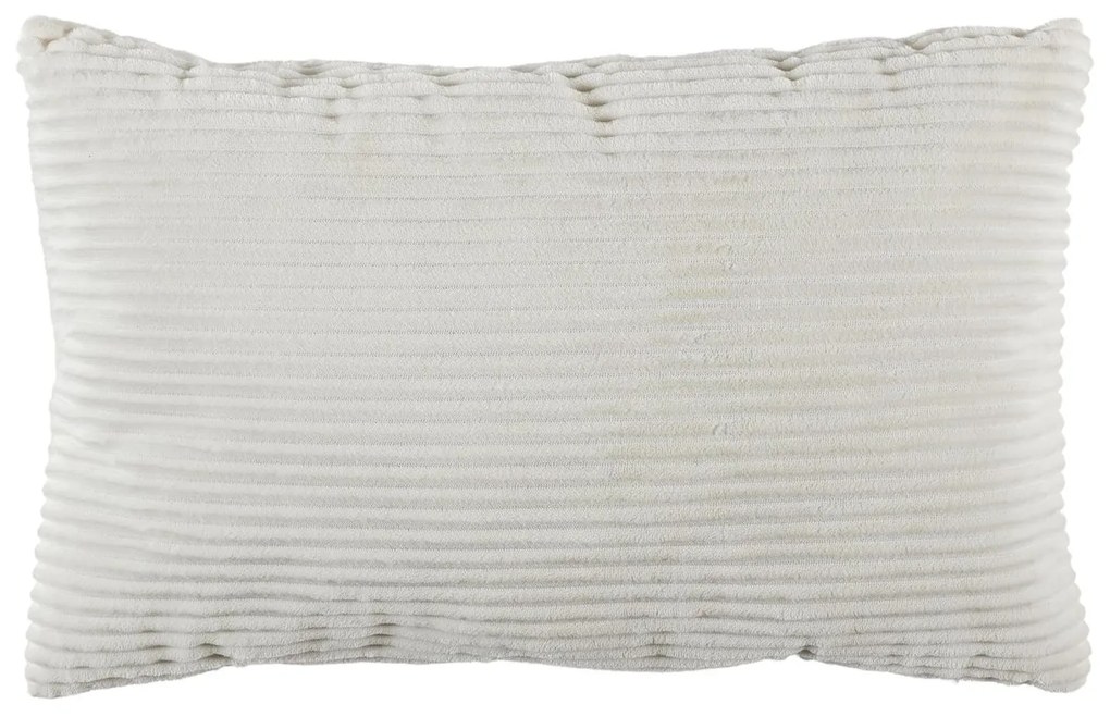 CMP TX0239 Obojstranný dekoračný vankúš 30x50 cm, krémový