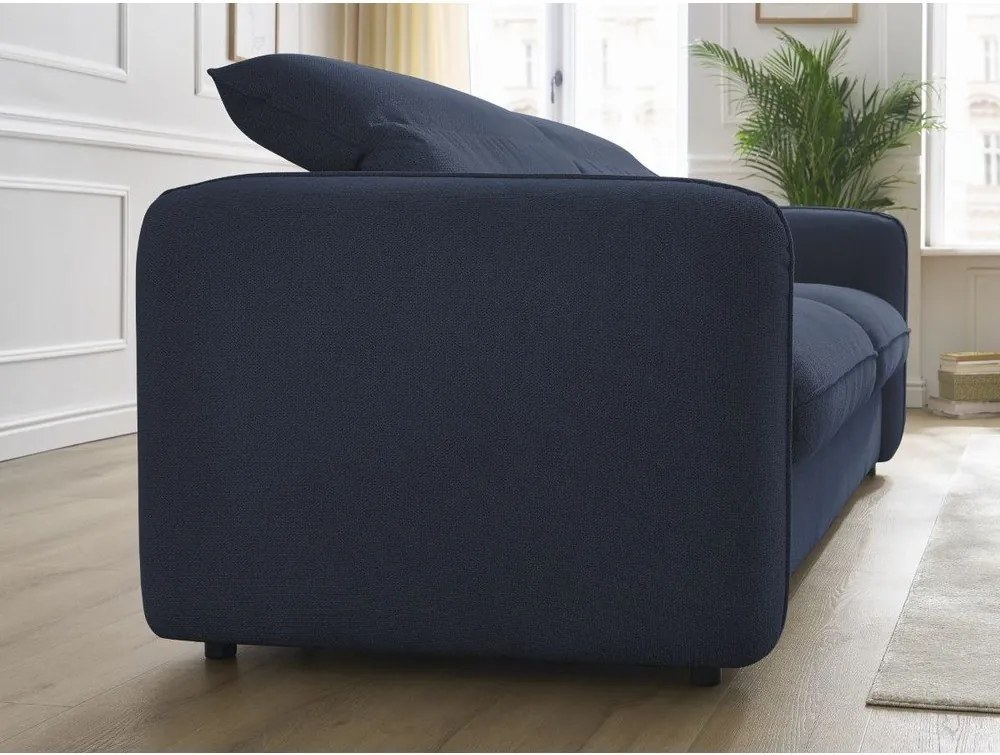 Tmavomodrá pohovka 216 cm Achille – Bobochic Paris