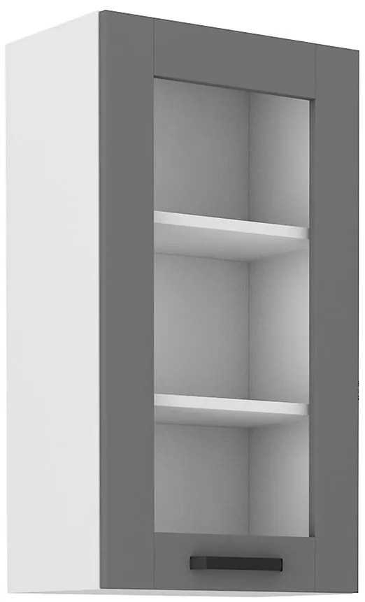 Kuchynská skrinka Luna dustgrey/biela 40GS-90 1F