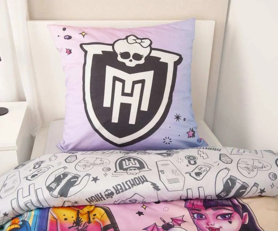 HERDING Obliečky Monster High Bavlna, 140/200, 70/90 cm