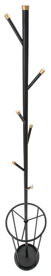 Čierny kovový vešiak Glam - Mauro Ferretti