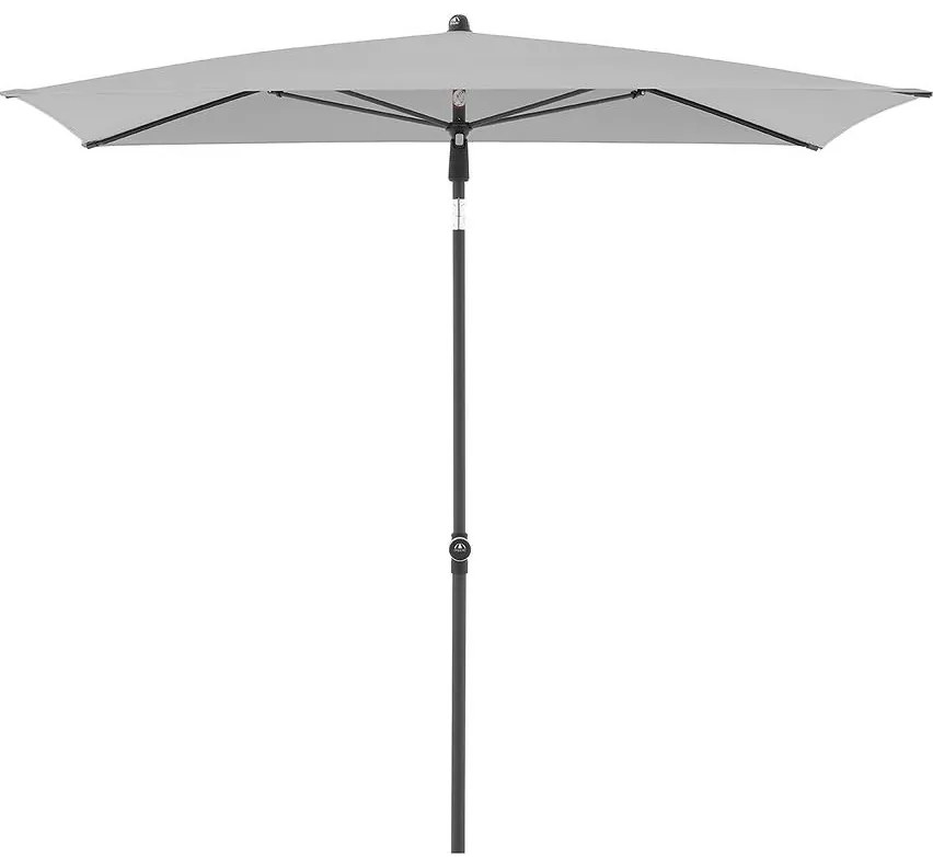 Plážový slnečník ACTIVE 200x120 cm šedy