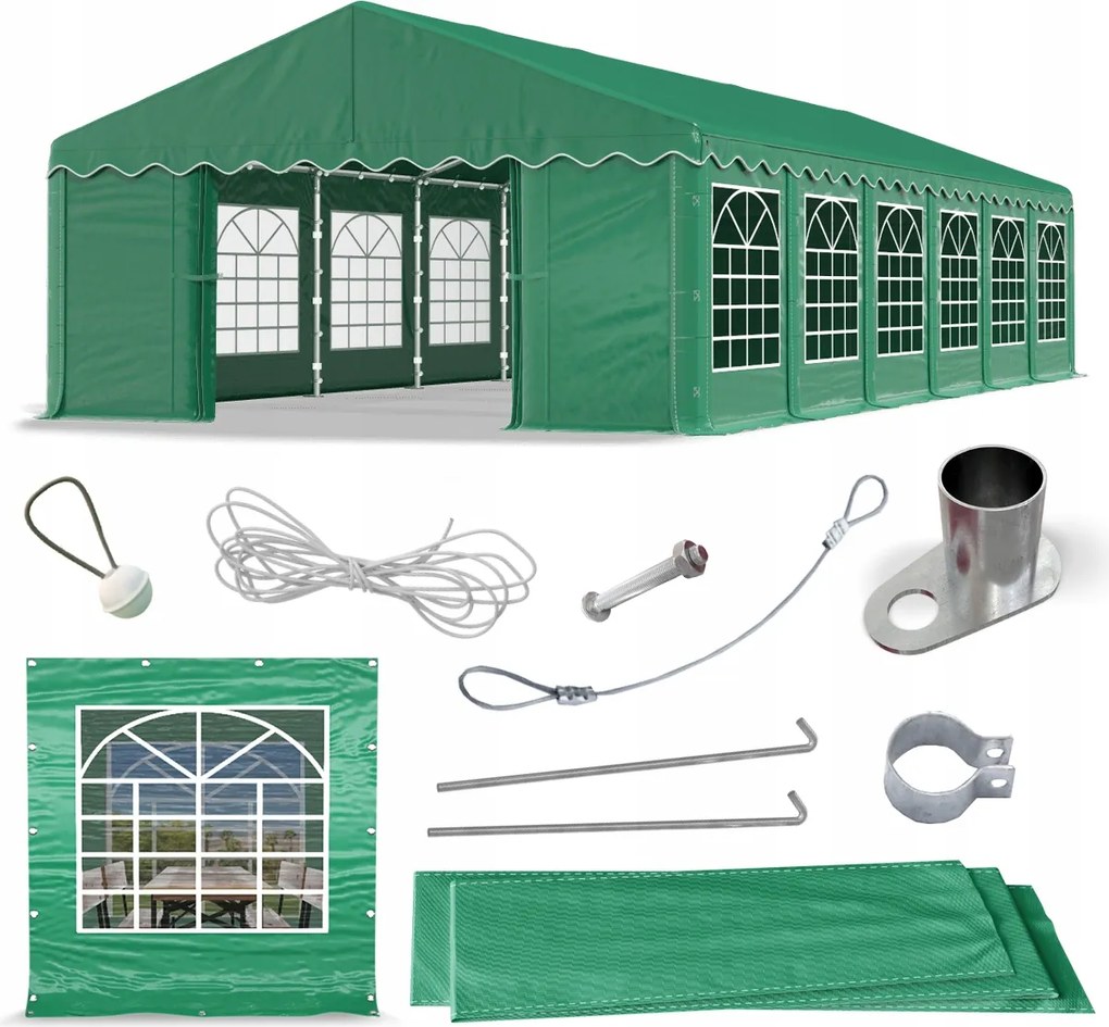 Obchodný stan 6x12 m Záhradný pavilón Das 240 S