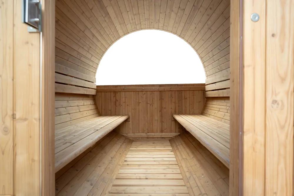 M-SPA - Záhradná sauna barrel 300 cm x Ø 210 cm