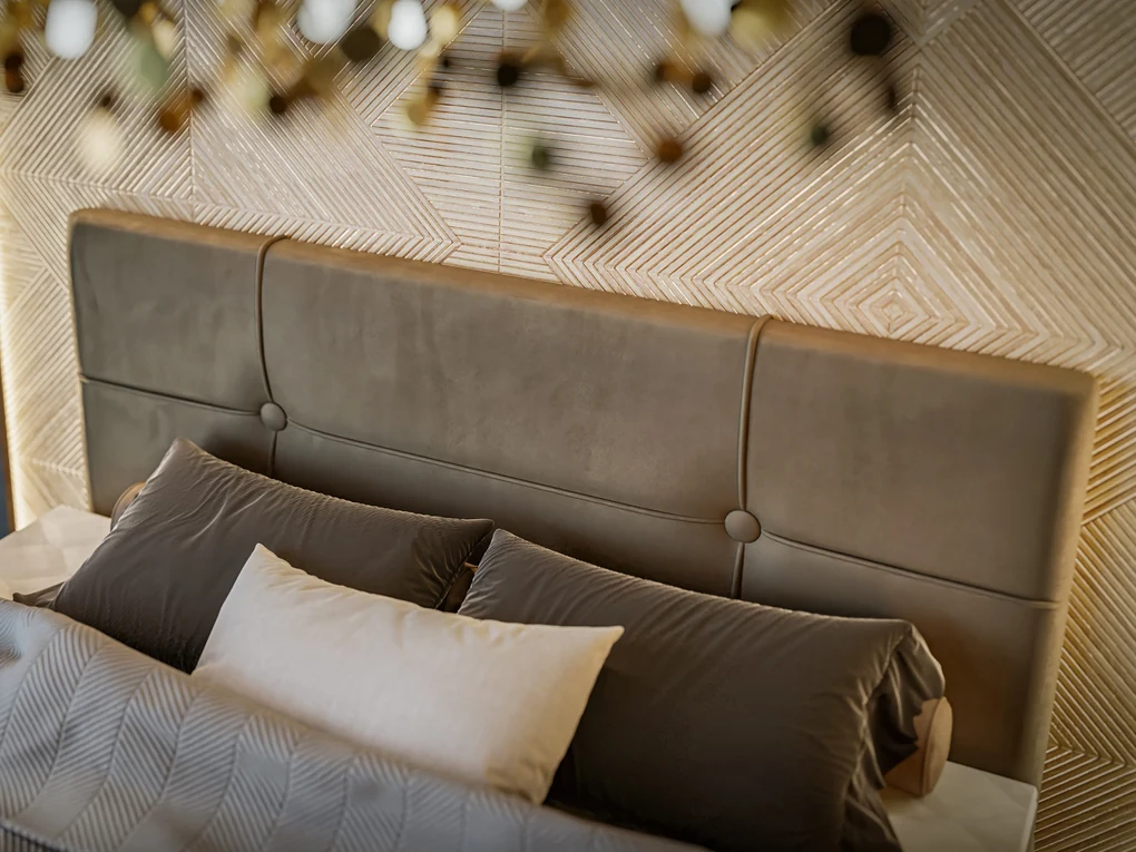 Manželská posteľ Boxspring 140 cm Gal (tmavobéžová) (s matracom a úl. priestorom). Vlastná spoľahlivá doprava až k Vám domov. 1043370