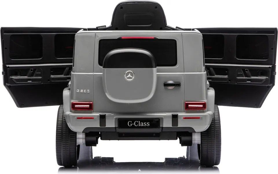 LEAN CARS Akumulátorové vozidlo Mercedes G 4x4 24 V 2580, šedé