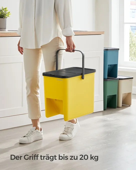 Set štyroch recyklačných odpadkových košov LTB760Q01