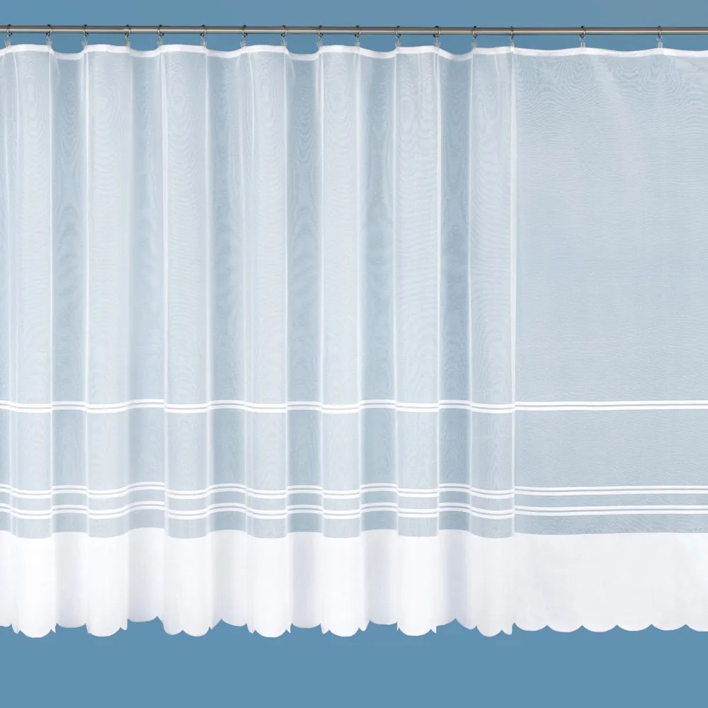 Záclona vzor Pruhy ZAC-007 výška 150 cm Šitie na mieru