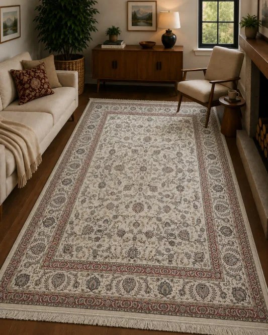 Koberec ANATOLIAN SILK 66524 krémový