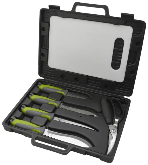 Grilovacie náčinie nerez s kufríkom 6 ks