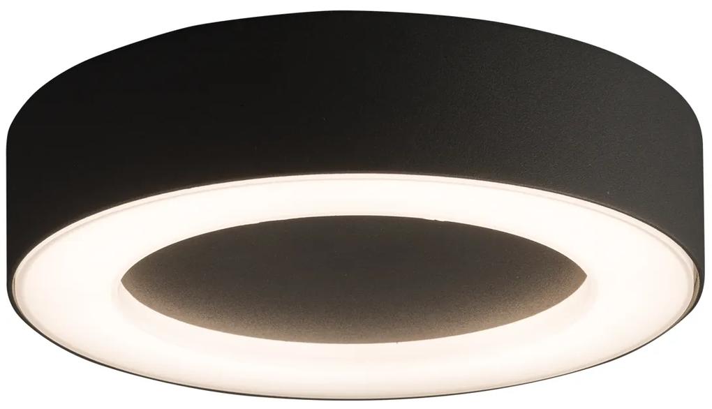 NOWODVORSKI Vonkajšie stropné osvetlenie MERIDA LED, 12W, teplá biela, 20cm, okrúhle, IP54