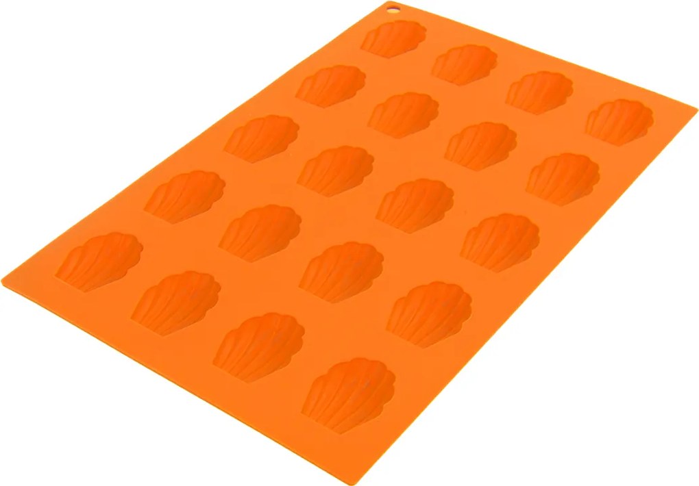 Forma silikónová medvedie labky 20 ks oranžová