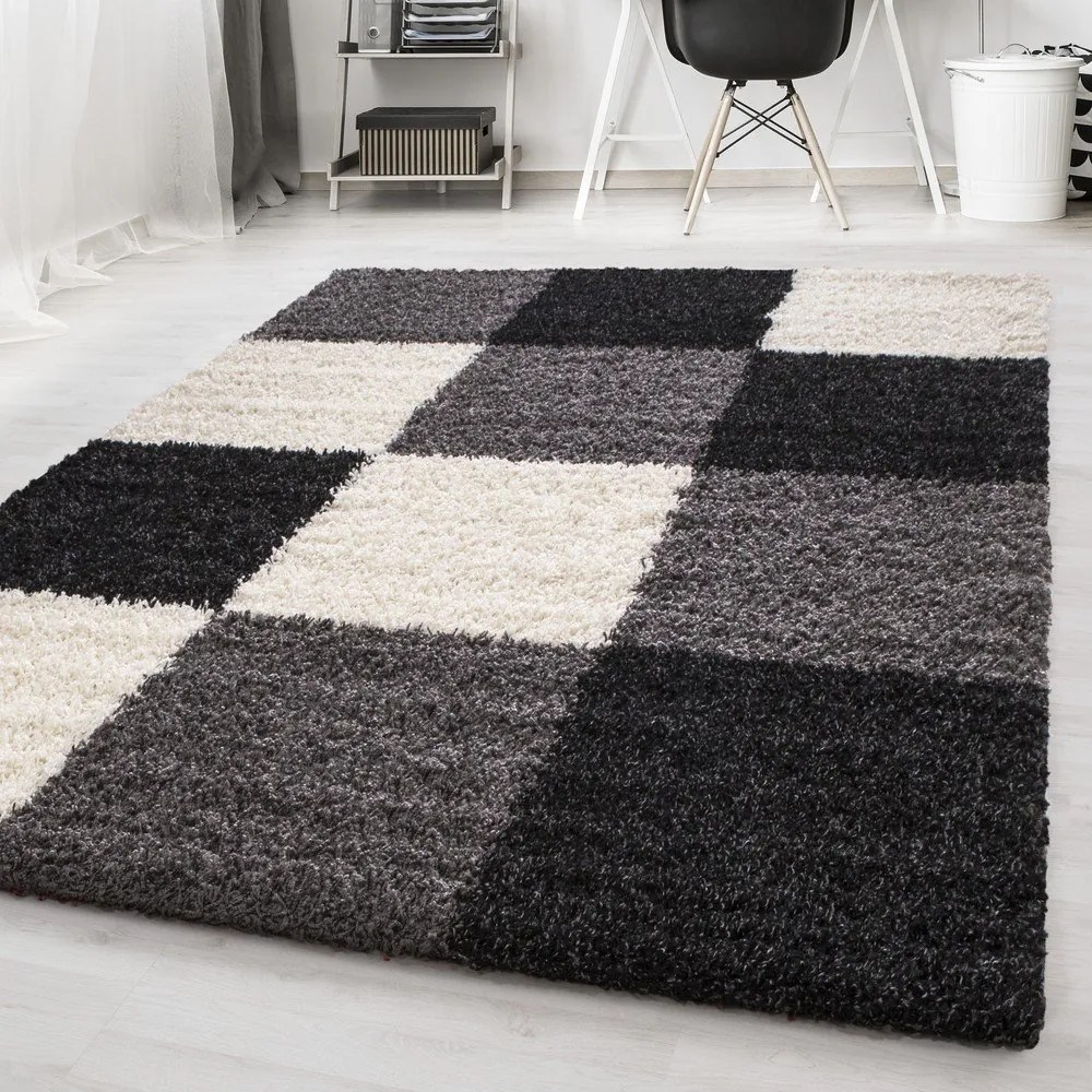 Čierno-biely koberec 200x290 cm Life – Ayyildiz Carpets