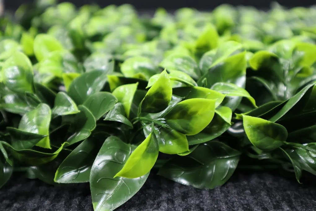 Umelý rastlinný panel FRESH LIGHT GREEN 50 x 50 cm - Panel 50x50 Europe Grass