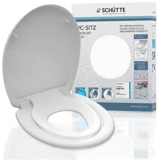 Schütte Duroplastová WC doska s integrovanou detskou doskou (100367142)