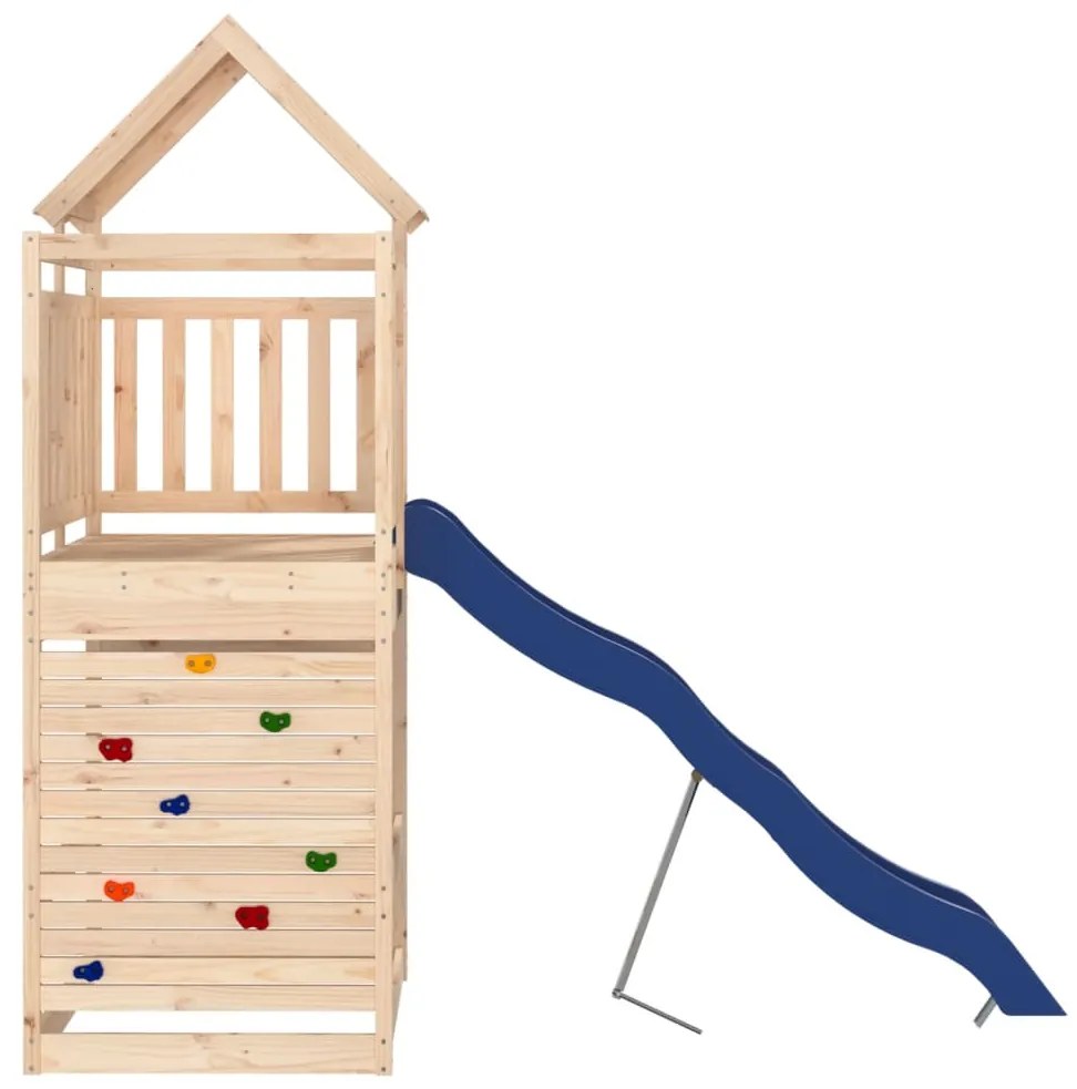 Vonkajšia súprava na hranie masívna borovica