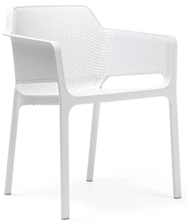 Stima Moderní plastové kreslo NET Vyberte odtieň ->: Antracite - Čierná